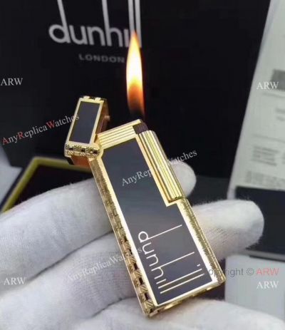 High Quality Replica Dunhill Gold Lighter for Men's Gift